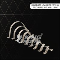 1.1-2 Inch Cpvc Metal Clamp 1mm And 1.5mm Thickness