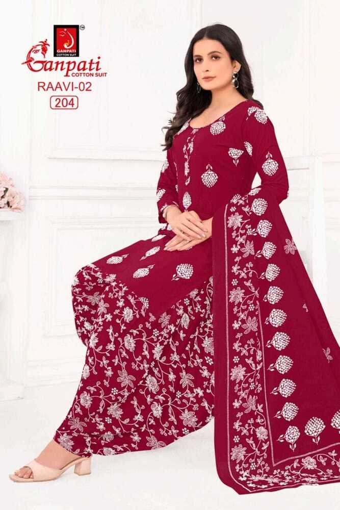 Ganpati Raavi Vol-02  Dress Material