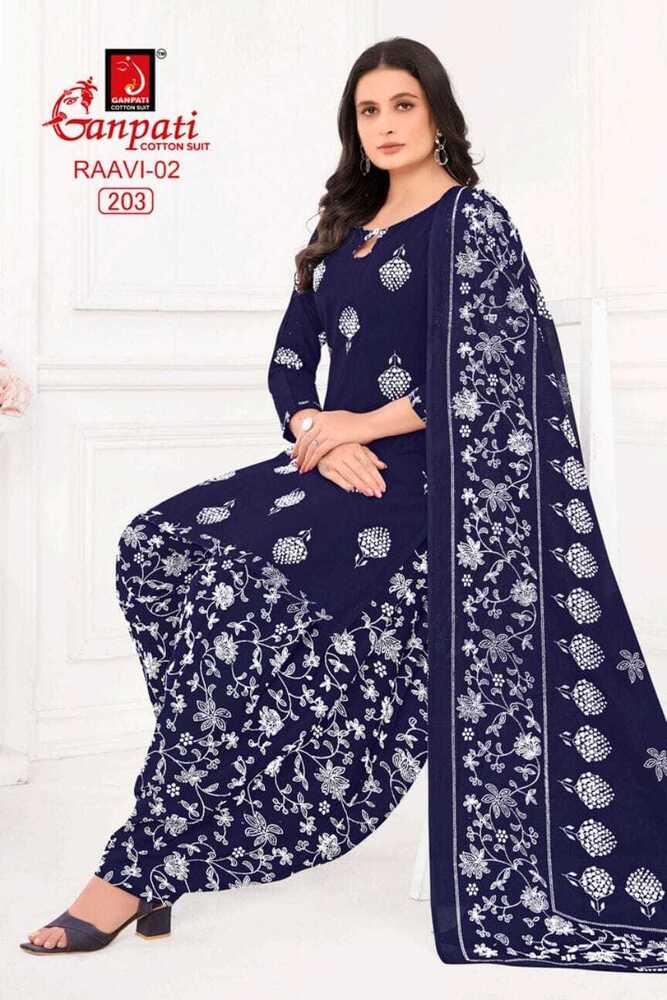 Ganpati Raavi Vol-02  Dress Material