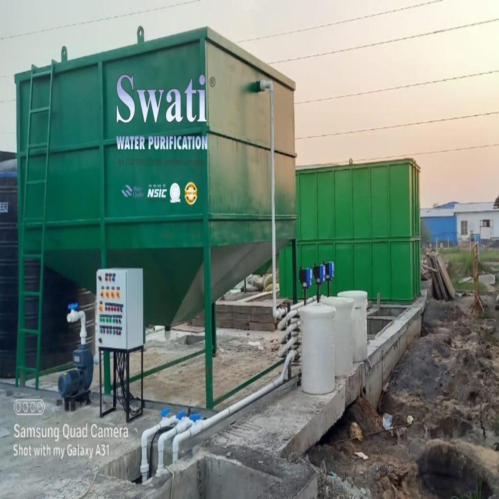 Stp Plant - 50 Kiloliter/day Capacity | Full Automatic, Mbbr/mbr/sbr Technology, Electric Drive, Prefabricated Design, Ms Material, 50 M3/day Flow Rate, 340 Volt, 1-year Warranty