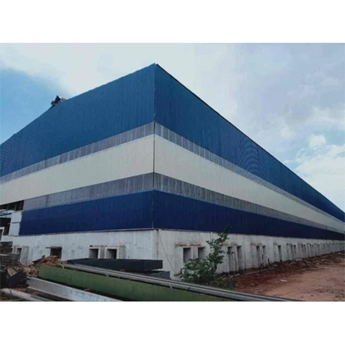 Mild Steel Prefab Storage Shed - Color: As Per Requirement