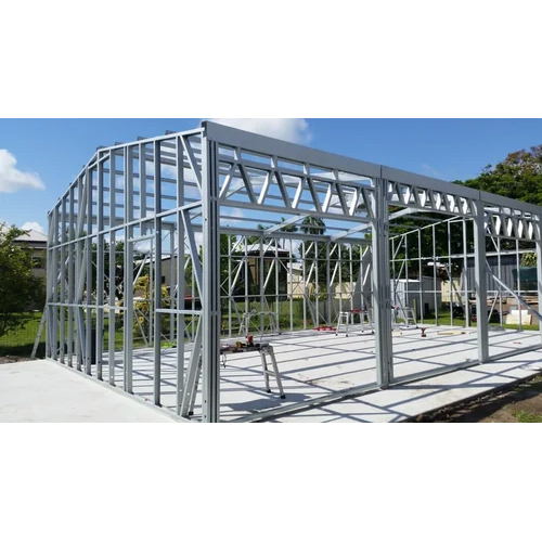 Prefab Industrial Shed Fabrication - Color: As Per Requirement