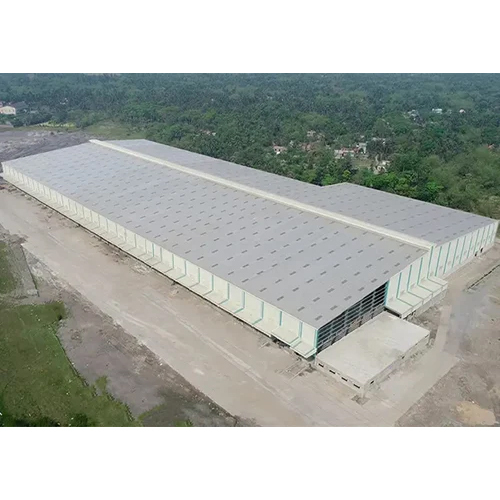22 Feet Prefabricated Factory Shed - Color: As Per Requirement