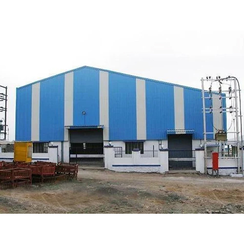 Industrial Prefabricated Factory Shed - Color: Different Available