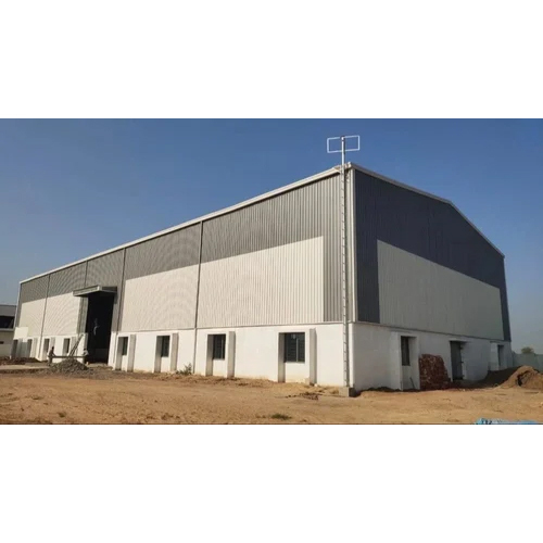 25 Feet Steel Prefabricated Shed - Color: Different Available