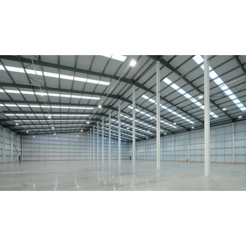 Steel Industrial Shed Construction By Shree Krishna Pre-Engineered Building