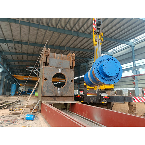 Hydro tester erection project