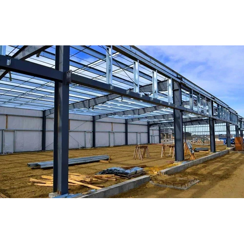 13 Feet Prefabricated Steel Building Structure - Color: Different Available