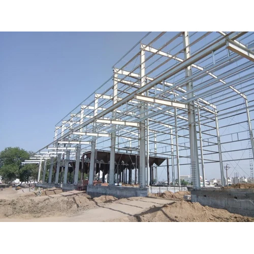 15 Feet Prefabricated Steel Building Structure - Color: Different Available