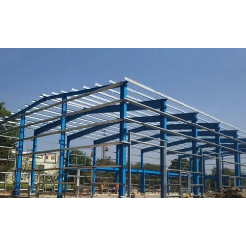Mild Steel Pre Engineered Building Structure - Mild Steel, Concrete Floor, Aluminum Sheet Roof, Aluminum Windows | Custom Color Options For Workshops