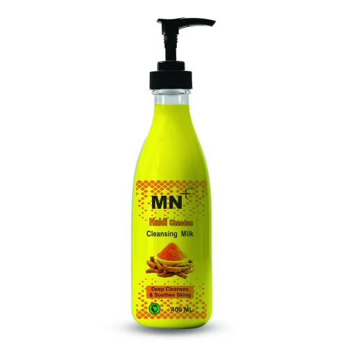 400Ml Mn Plus Haldi Chandan Cleansing Milk - Characteristics: 100% Safe