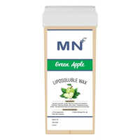 100ml Mn Plus Green Apple Lipo Wax Roll On Cartridge - Color: White