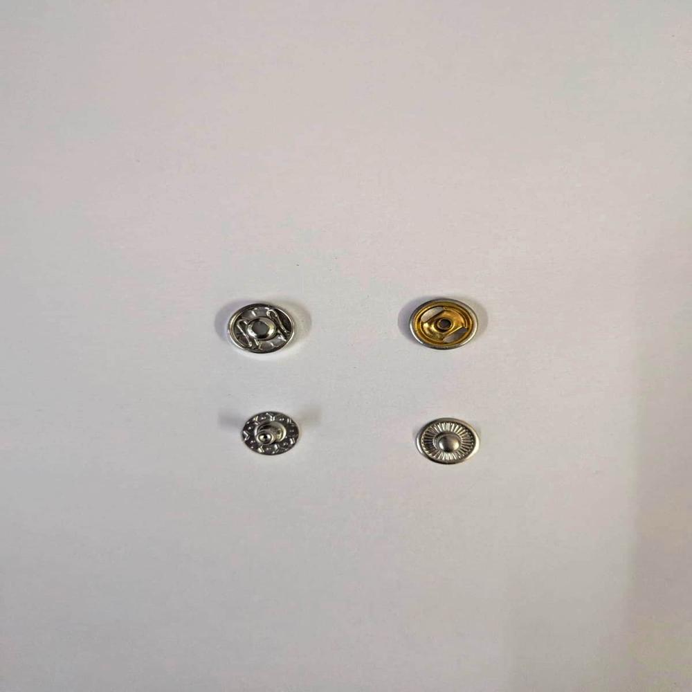 Ttk Vt2 Br Ni Snap Button - Color: Silver