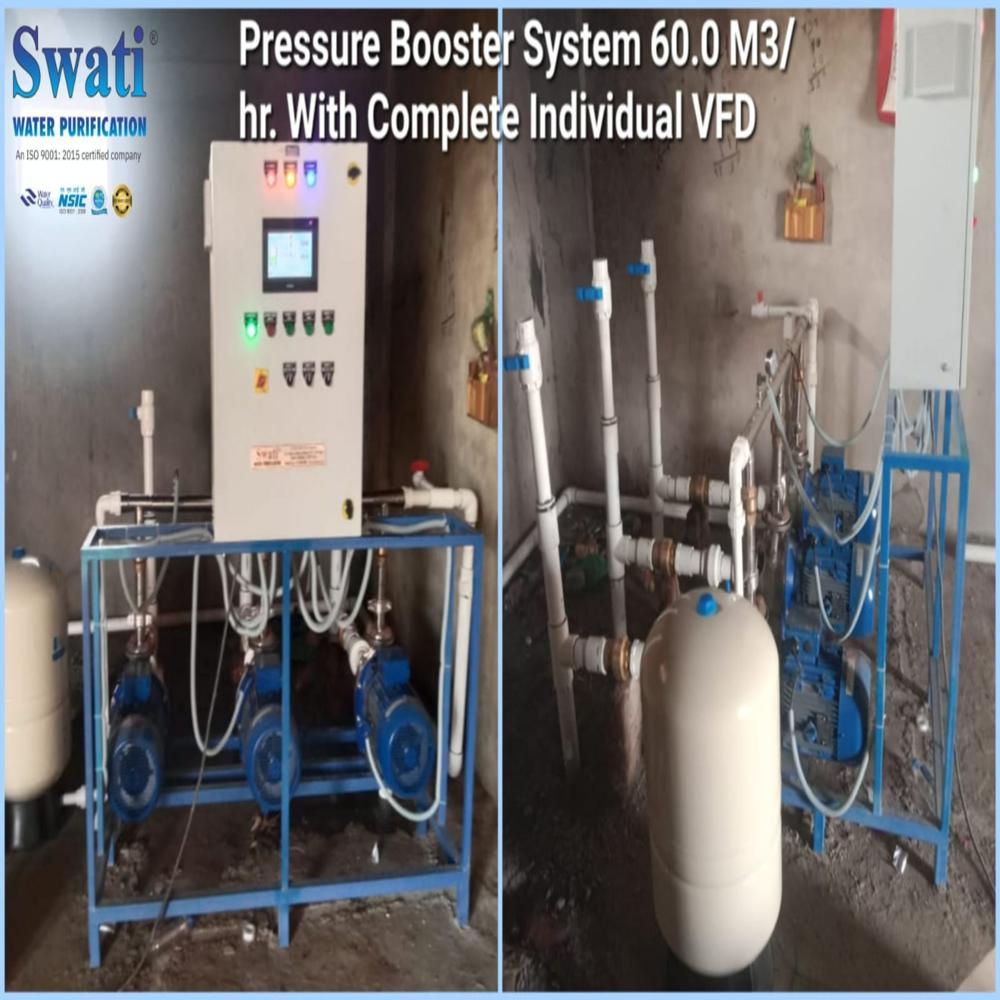 Hydropneumatic Pressure Booster Pump System - Application: Sewage