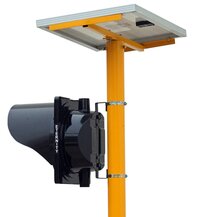 SOLAR LED TRAFFICS BLINKER