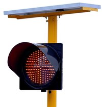 SOLAR LED TRAFFICS BLINKER