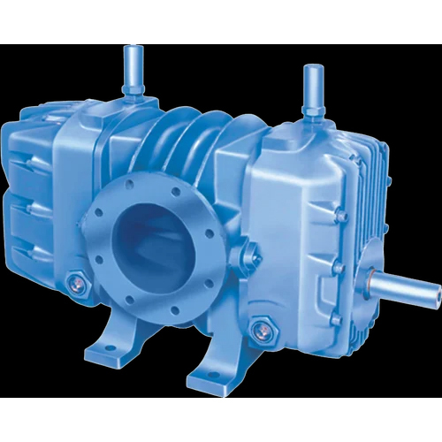 Twin Lobe Root Blower - Color: Sky Blue