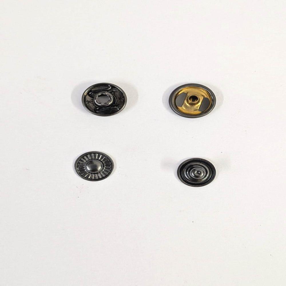 Ttk Vt5 Nb Br Snap Button - Color: Silver