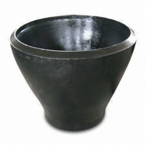 Mild Steel Pipe Reducer - Color: Black