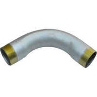 Galvanized Iron Pipe Bend - Outer Diameter: 1 Inch (in)
