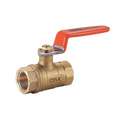 Kitz Brass Ball Valve - Color: Golden