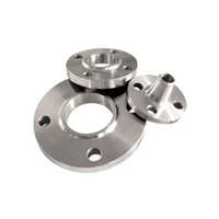 Stainless Steel Forged Flanges - 316 Grade, 0.5 To 30 Inch Sizes | Polished Silver Round Flanges For Industrial Piping Systems