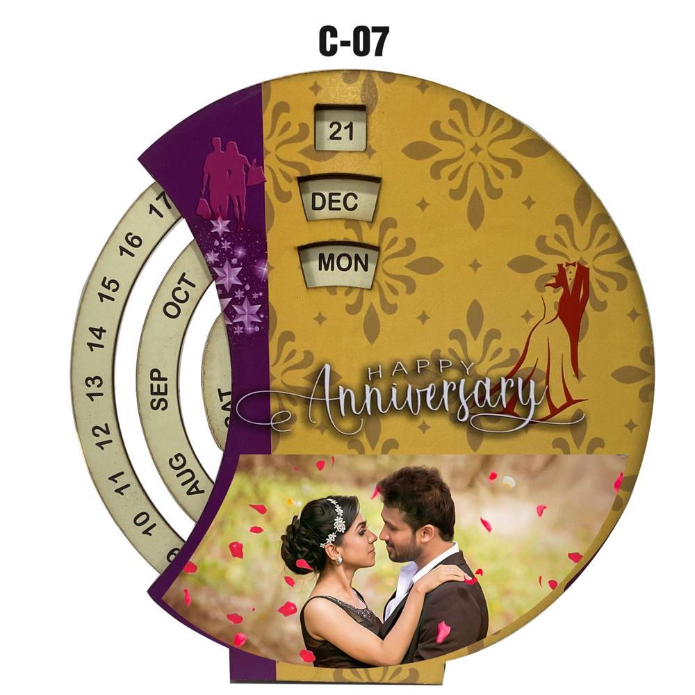Sublimation Wooden Blank Table Clock