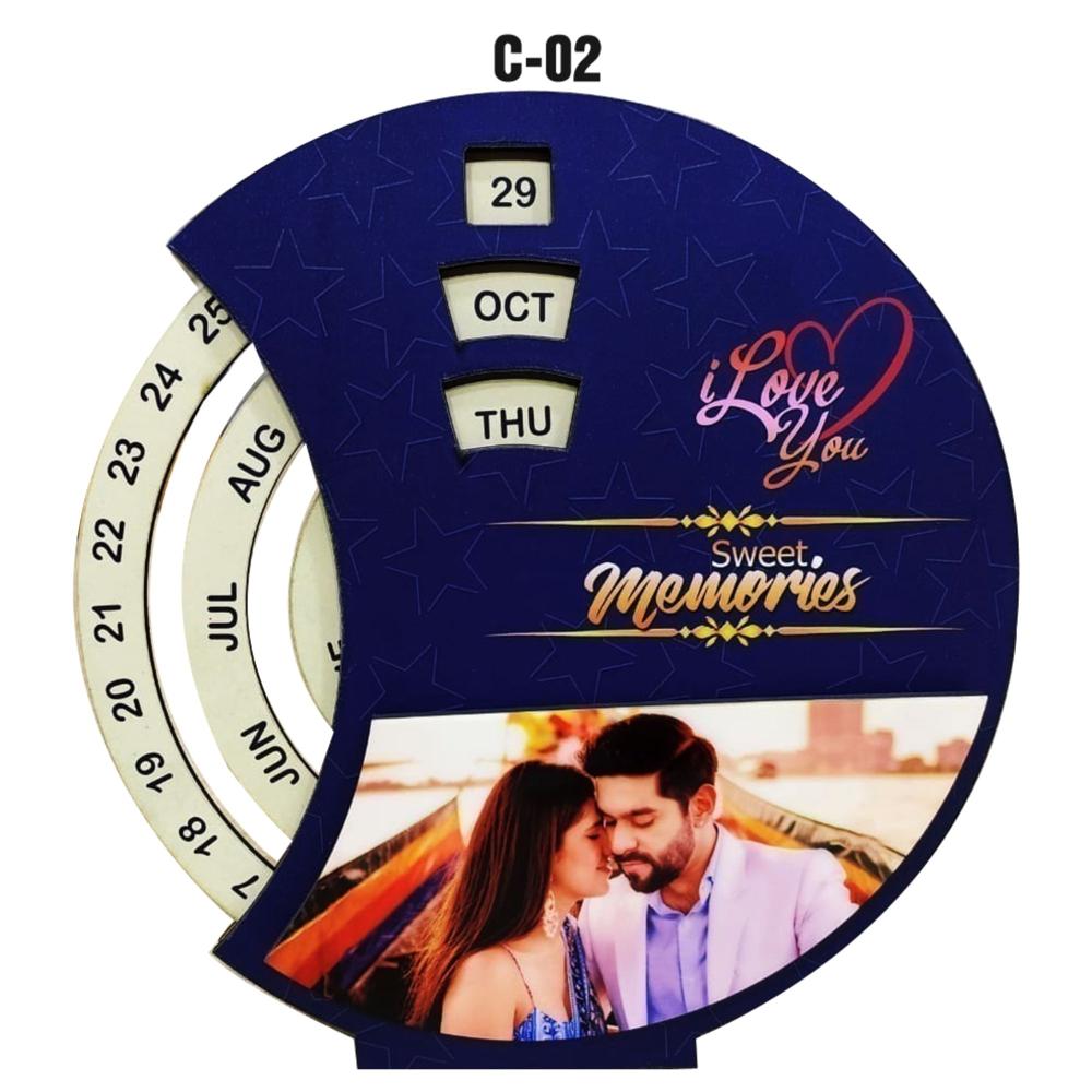 Sublimation Wooden Blank Table Clock