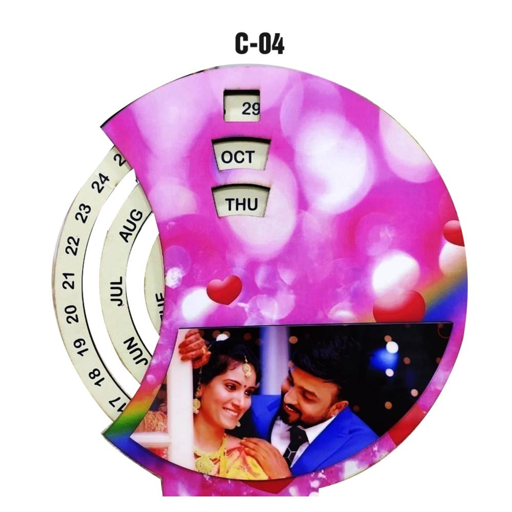Sublimation Wooden Blank Table Clock - Features: Good Quality