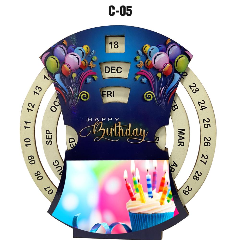 Sublimation Wooden Blank Table Clock - Features: Good Quality