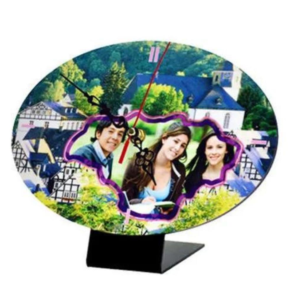 Sublimation Wooden Blank Table Clock