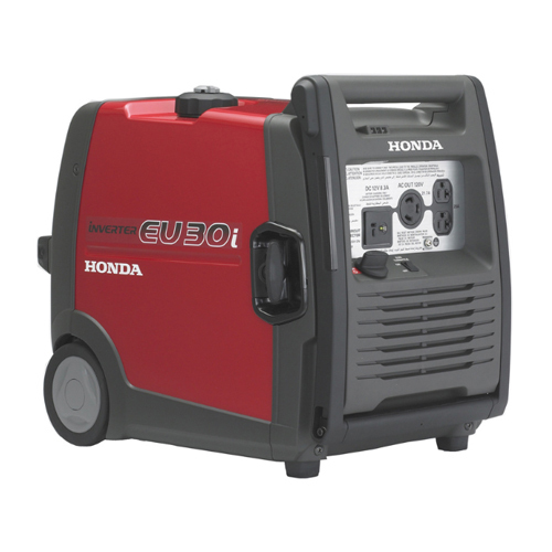 Honda 3Kva Eu30 Portable Generator - Color: Red & Black