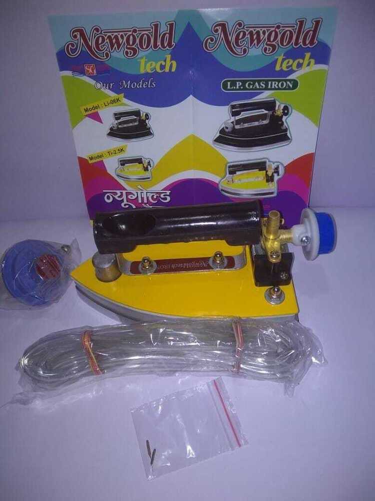T.i 2.5 Kg Lpg Gas Iron - Color: Black