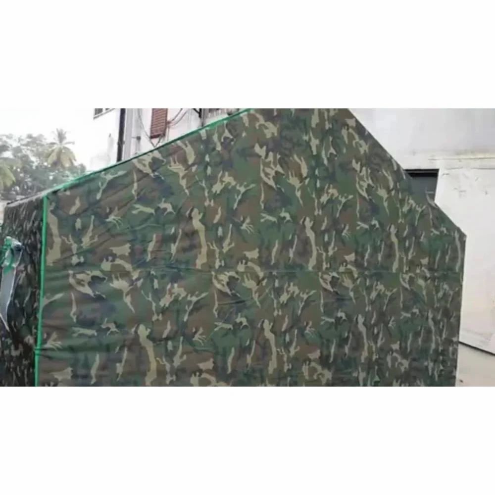 Camouflaged Army Tent - Characteristics: Washable