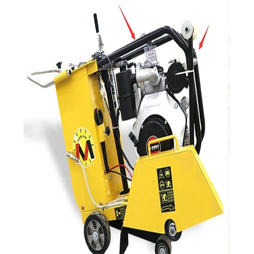 3 Inch Engine Concrete Groove Cutting Machine - Color: Yellow