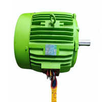 3hp Flange Motor - Color: Green