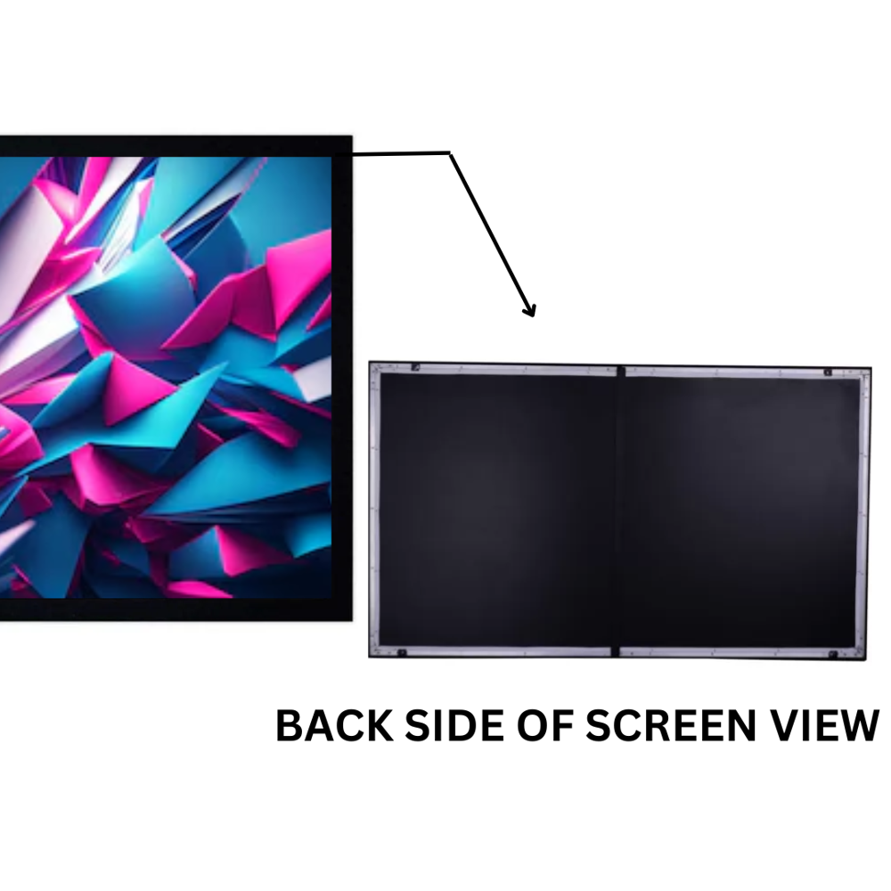 Fixed Frame Projector Screen Application: Commercial