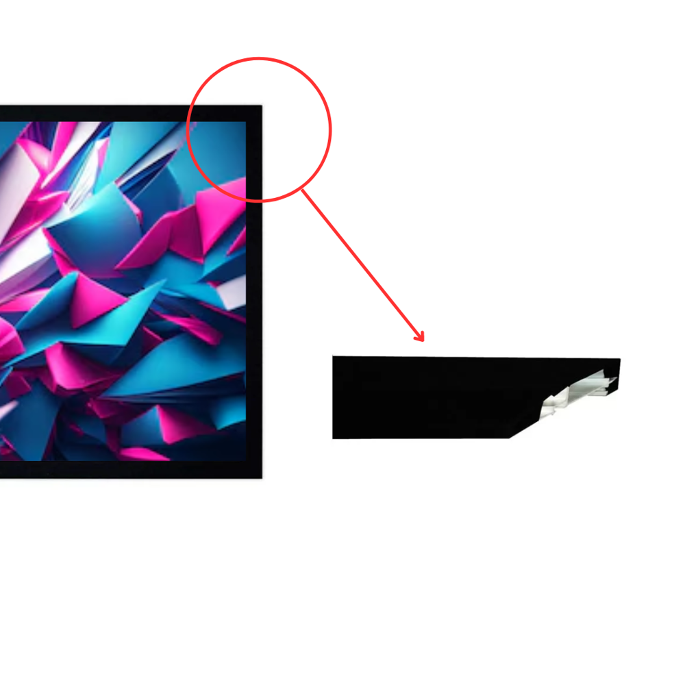 Fixed Frame Projector Screen Application: Commercial