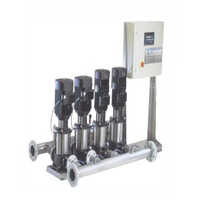 Industrial Pressure Booster System - Color: Silver