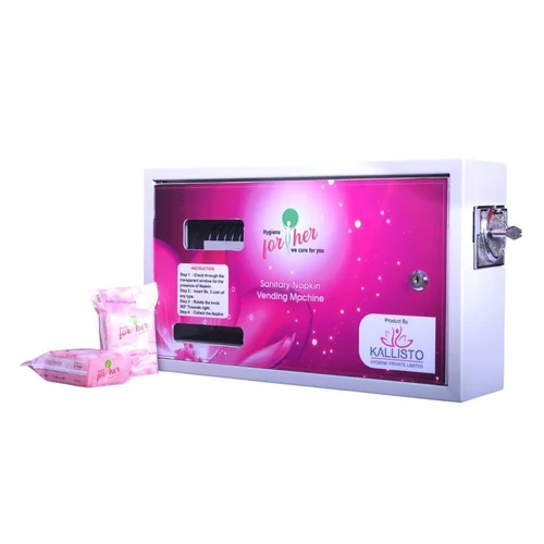 Sanitary Napkin Vending Machine - Material: Stainless Steel