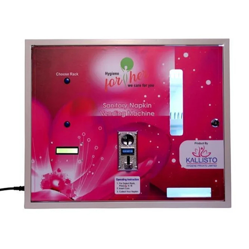 Feminine Sanitary Napkin Vending Machine - Material: Stainless Steel