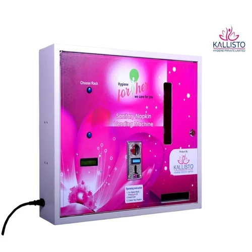 Automatic Sanitary Pad Vending Machine - Capacity: 50 Napkins Pcs/Hr