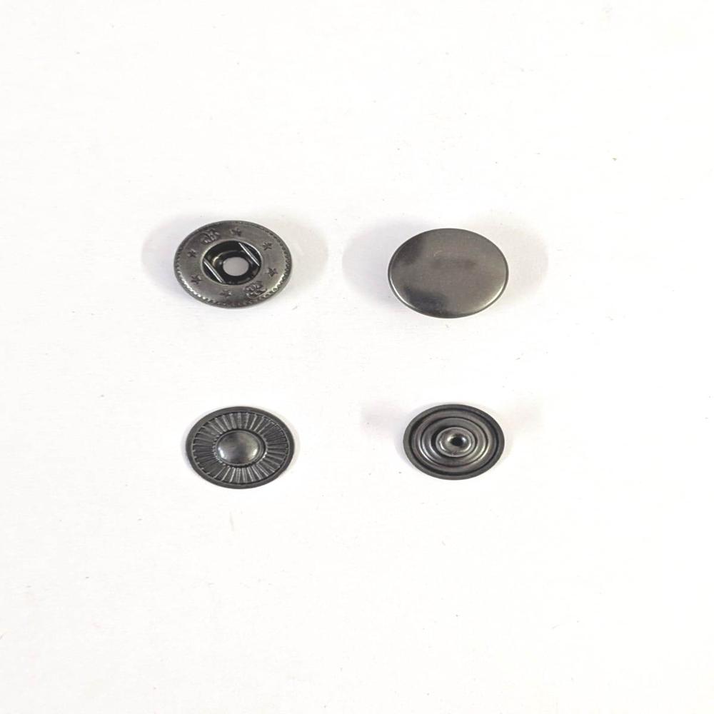 Ttk Vt8 Nb Br Snap Button - Color: Silver