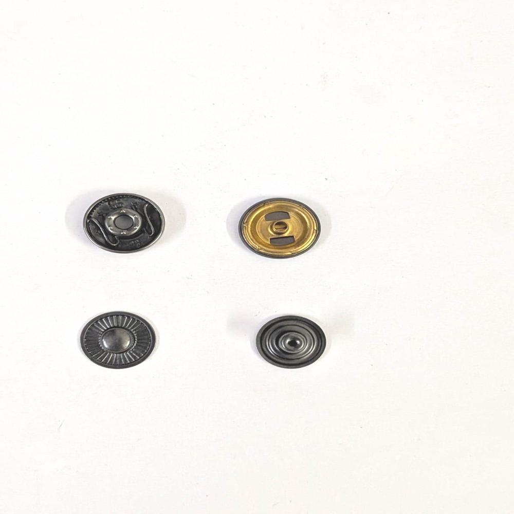Ttk Vt8 Nb Br Snap Button - Color: Silver