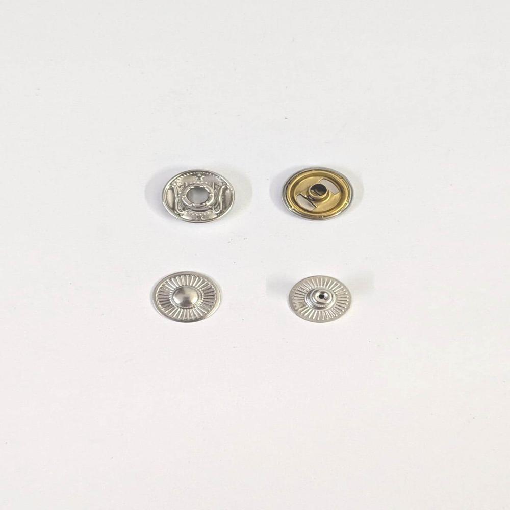 Ttk Vt8 Br Ni Snap Button - Color: Silver
