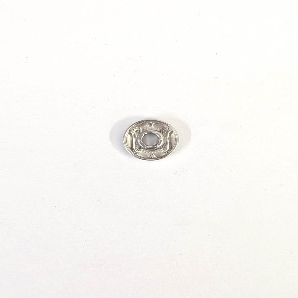 Ttk Vt8 Br Ni Snap Button - Color: Silver