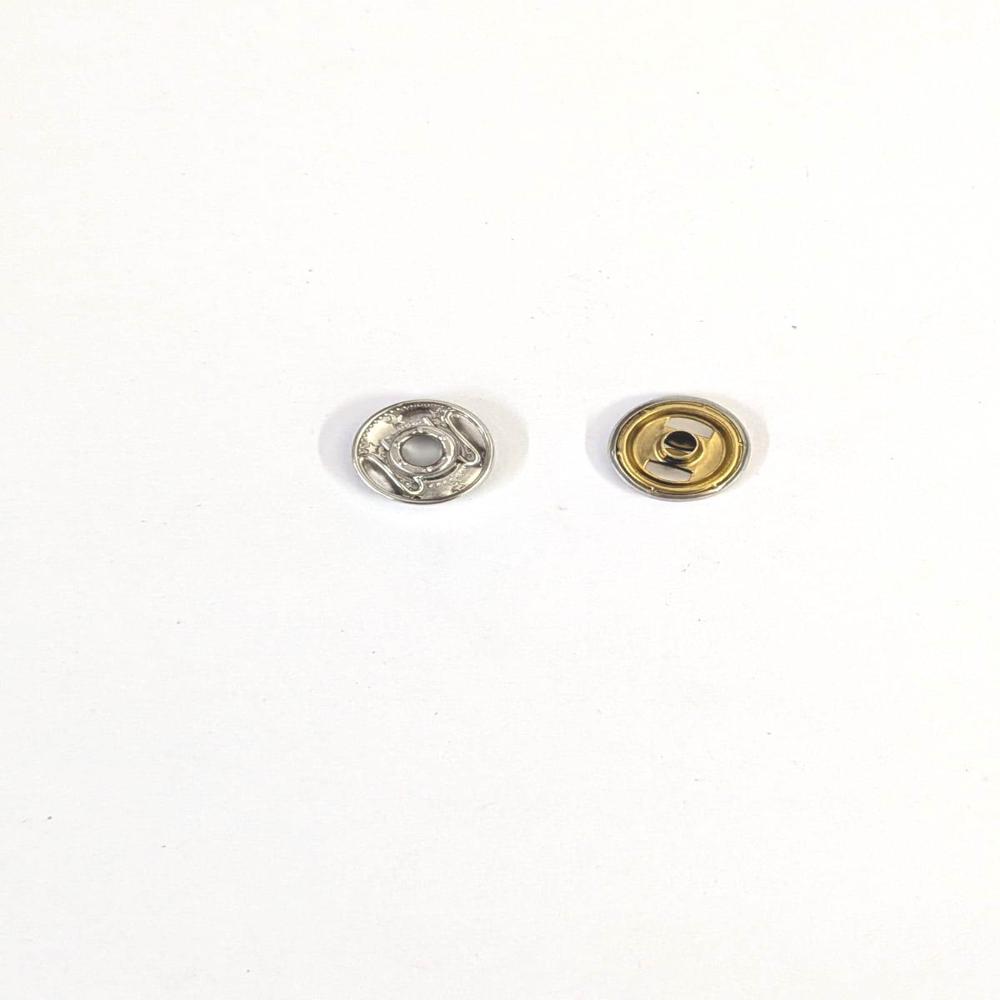 Ttk Vt8 Br Ni Snap Button - Color: Silver