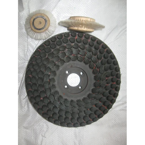 Black Industrial Bristle Brushes