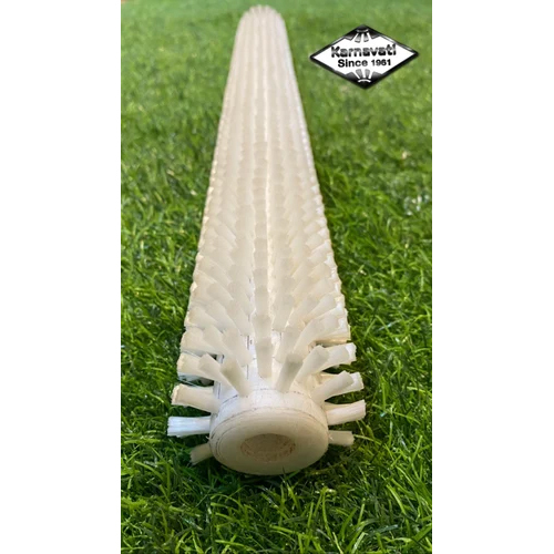 White Fruit Cleaning Cylindrical Brush Roller