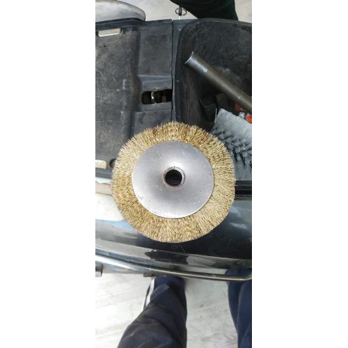 Hard Rotary Powder Cleaning Brush , For Polishing